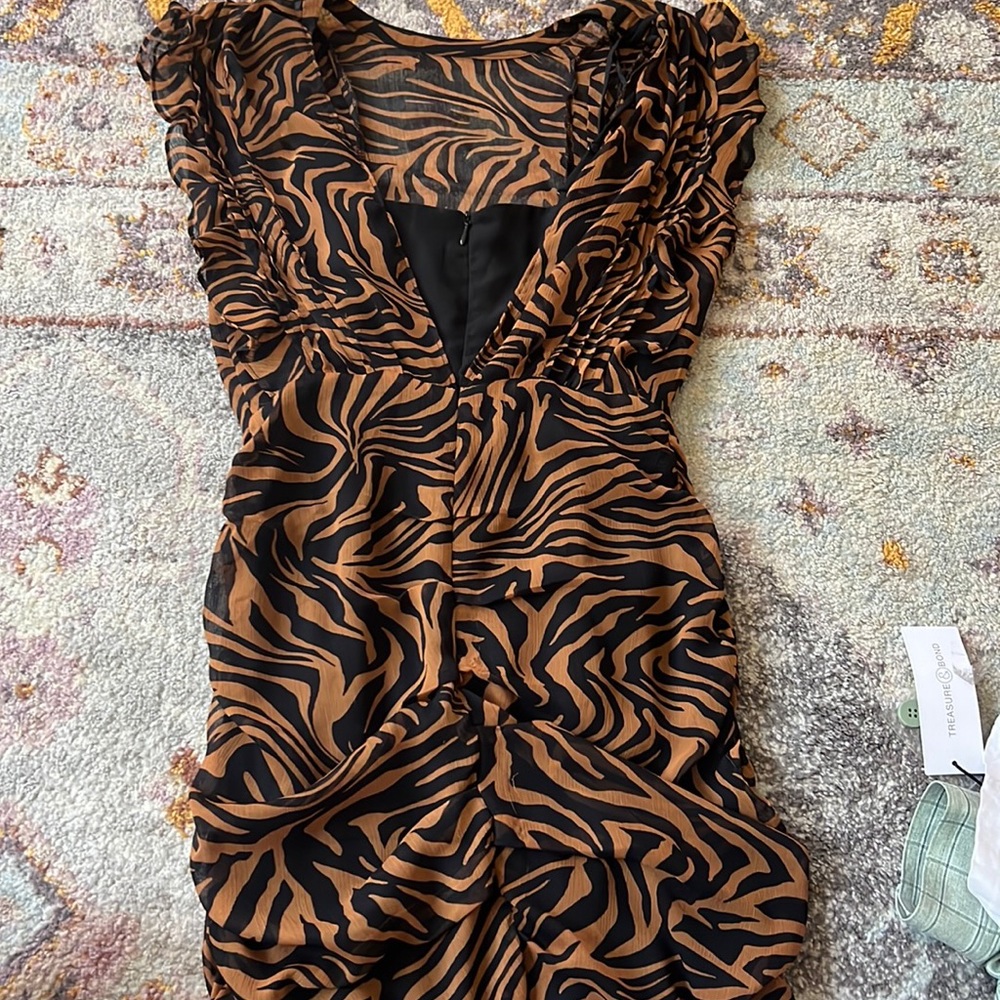Express mini striped dress